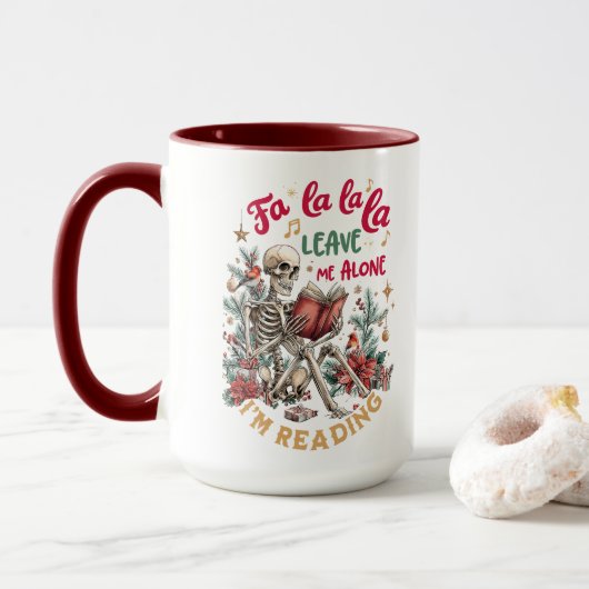 Fa La La La Lass Mich Allein, Ich Lese Tasse (Mit Donut)