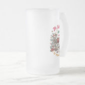 Fa La La La Leave Me Alone I'm Reading  Mattglas Bierglas (VorderseiteRechts)