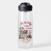 Fa La La La Leave Me Alone I'm Reading  Trinkflasche (Vorne)