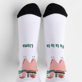 Fa la la la llama Feriensocken Socken