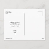 Fa la la la Llama Funny Funny Funny Weihnachten (Rückseite)