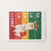 FA LA LA LA LLAMA PUZZLE (Horizontal)