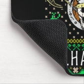Fa-la-la-la Walhalla-la Wikinger Gott hässliches W Mousepad (Ecke)