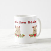 Fa-La-La-Lama Kaffeetasse (VorderseiteRechts)