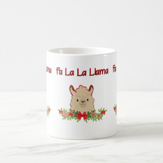 Fa-La-La-Lama Kaffeetasse (Mittel)