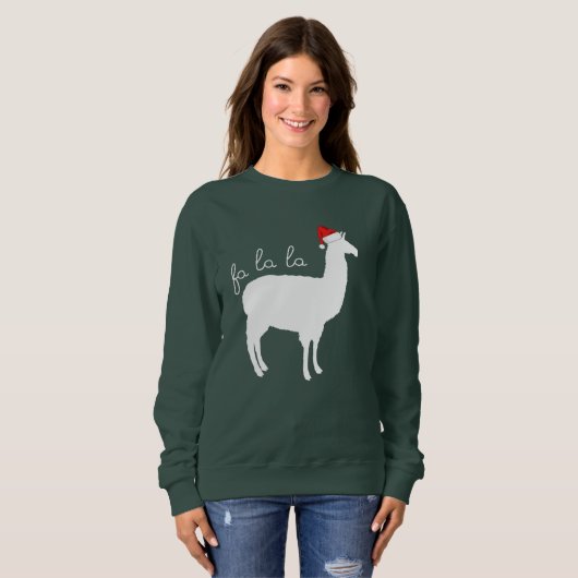 Fa-La-La-Lama Sweatshirt (Vorne ganz)