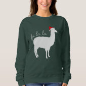 Fa-La-La-Lama Sweatshirt (Vorderseite)