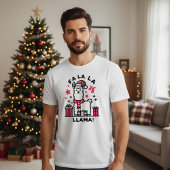 Fa La La Llama Weihnachten T-Shirt