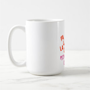 Fa La La mingo Flamingo Für Weihnachten Weihnachte Kaffeetasse