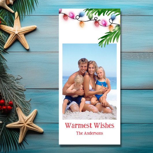 Fa La La Mingo Foto Flamingo Weihnachtskarte