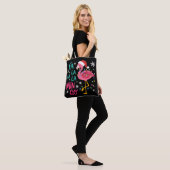 Fa La La Mingo Weihnachten Flamingo Pink Lover Tasche (Am Model)