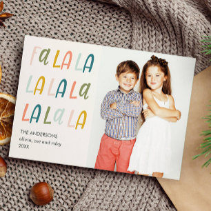 Fa La La   Pastellfarben   Fotokarten für den Urla Karte