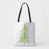 Fa La La Tree on a Tote Bag Tasche (Vorderseite)