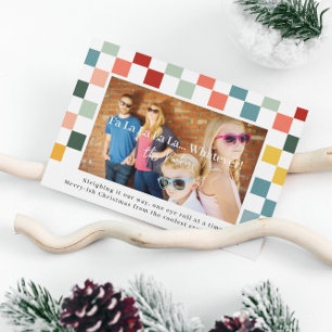 Fa La La Wasauchimmer   Lustige Weihnachtsfotograf Feiertagskarte