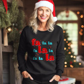 Fa La La Weihnachten T-Shirt