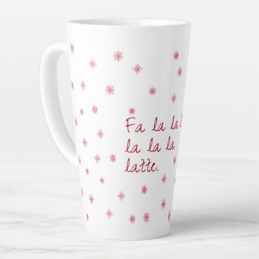 Fa la latte Tasse (Linke Ecke)
