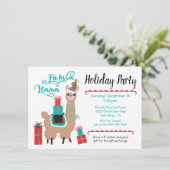 Fa la Llama Feierlichkeiten Einladung (Stehend Vorderseite)