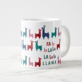 Fa La Llama Jumbo Tasse (Vorderseite Rechts)