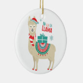 Fa la Llama Keramik Ornament (Rechts)
