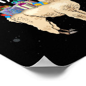 Fa La Llama Llama Weihnachten mit Weihnachtsschach Poster (Ecke)