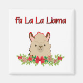 Fa La Llama Magnet (Vorne)