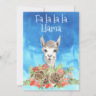 Fa La Llama Niedliche Weihnachten