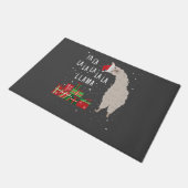 Fa La Llama Shirt - Llama Christmas Fußmatte (Schrägansicht)