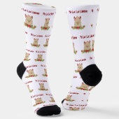 Fa La Llama Socken (Gewinkelt)