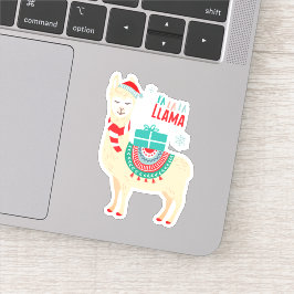 Fa La Llama | Weihnachten Aufkleber