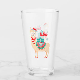 Fa La Llama | Weihnachten Glas