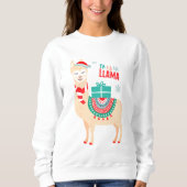 Fa La Llama | Weihnachten Sweatshirt (Vorderseite)