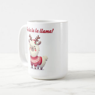 Fa La Llama Weihnachtsfeier Tasse - Fun Holiday Ge