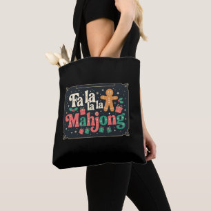 Fa La Mahjong Weihnachten Lebkuchen Xmas Ferien Tasche