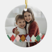 Fa La Nutcracker Weihnachtsfeier Raute Diamond Fot Keramik Ornament (Vorne)