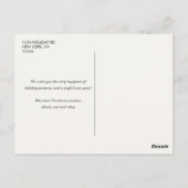 FA LA | Pastellfarben | Niedlicher Urlaub im Foto Postkarte (Rückseite)