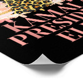 Fa La Pink Christmas Kamala Präsident Elect Hol Poster (Ecke)