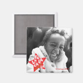 Fa La Star Studded Magnet (Vorderseite/Rückseite)