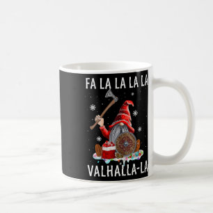 Fa La Valhalla Xmas Gnome Beard Viking Weapon Kaffeetasse