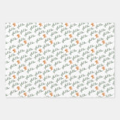 Fa La Watercolor Lebkuchen Cookies Weihnachten Geschenkpapier Set (Vorderseite 2)