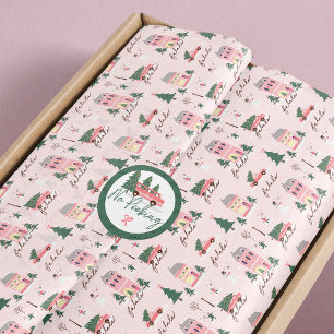 Fa La Zuhause für die Ferienstadt & Pink Retro Van Seidenpapier
