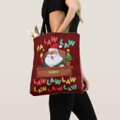 Fa Law Funny Lawyer Weihnachtsrichter Tasche (Von Nahem)