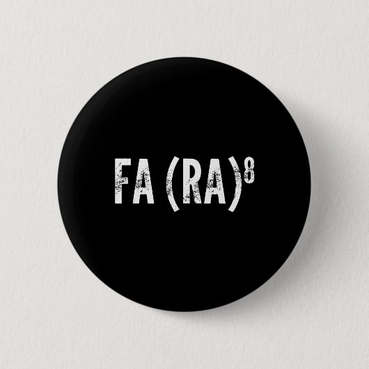 Fa (ra) 8 Lustige Weihnachtsgeschichte Asiatisches Button (Vorderseite)