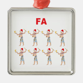 Fa-Ra-Ra-Ra-Ra Ornament Aus Metall