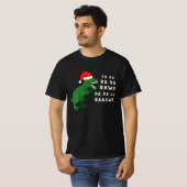 Fa Ra Ra Rawr, T-Rex Weihnachts-Shirt T-Shirt (Vorne ganz)