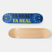 FA REAL ? 19,7cm Skateboard Deck (Horizontal)