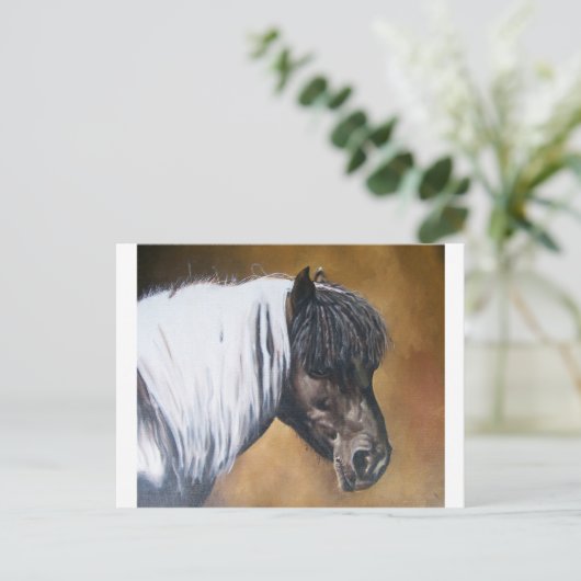 FAA-AfroPony Postkarte (Stehend Vorderseite)