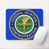 FAA bundesstaatliche Luftfahrtverwaltung Mousepad (Mit Mouse)