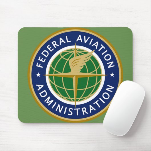 FAA bundesstaatliche Luftfahrtverwaltung Mousepad (Mit Mouse)