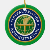 FAA Custom Christmas Ornament (Vorne)