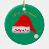 FAA Custom Christmas Ornament (Hinten)